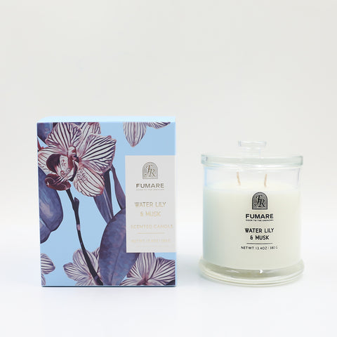 White Lily & Musk Candle 37hr