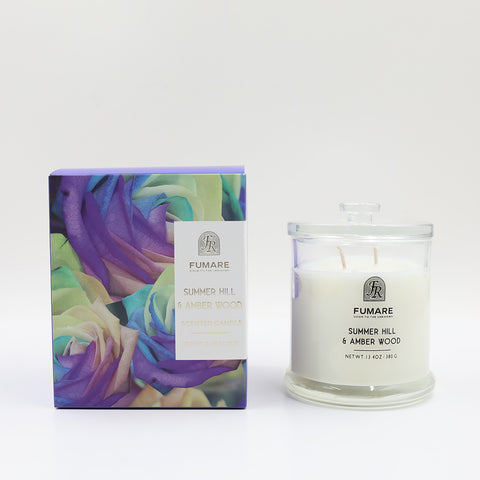 Summer Hill & Amber Wood Candle 37hr