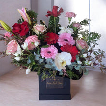 Floral Hat Box Arrangement
