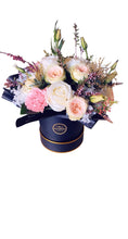 Floral Hat Box Arrangement