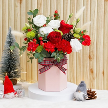 Christmas Florist Choice Hat Box