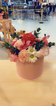 Floral Hat Box Arrangement