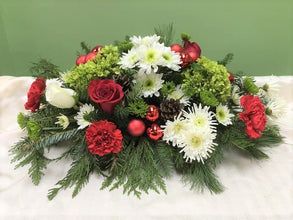 Christmas Florist Choice Table Arrangement
