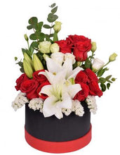 Floral Hat Box Arrangement