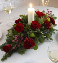 Christmas Florist Choice Table Arrangement