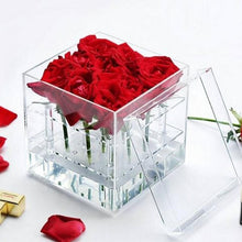 Luxury Acrylic Fresh Flower Gift Box